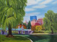 Boston Public Garden, Fall