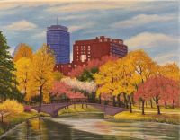 Fall in the City, Boston, MA