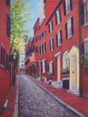 Spring on Acorn Street